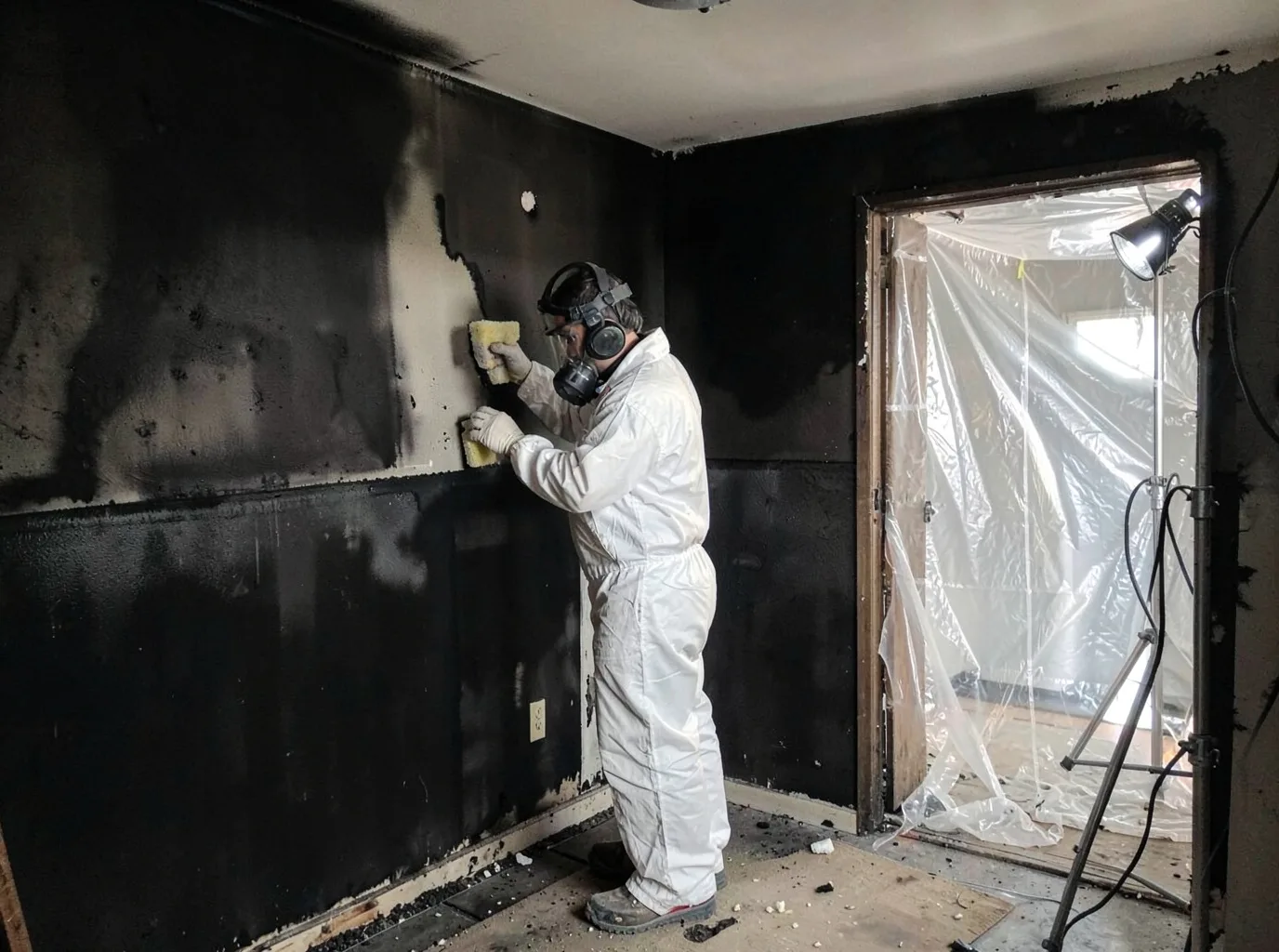 Fire Damage Restoration company in Leckrone, PA